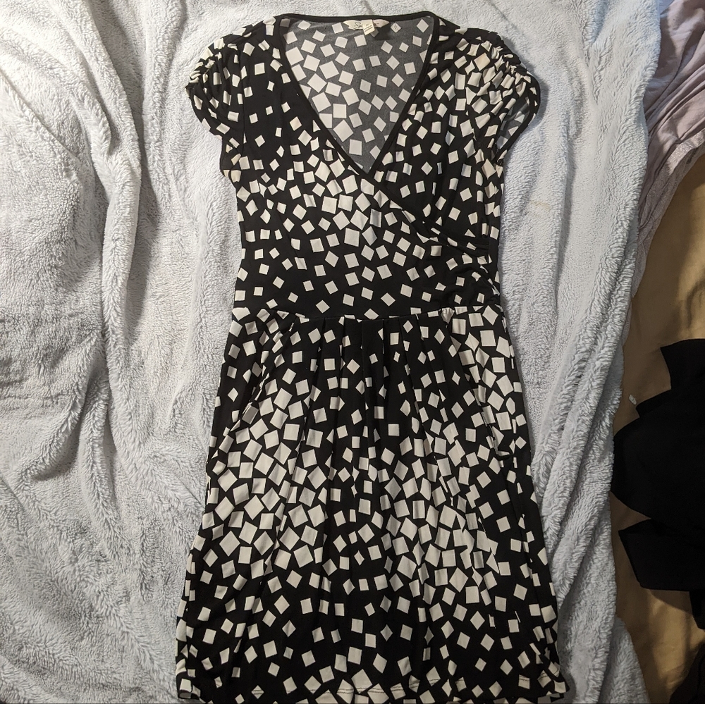 Speechless dress Small Black/White